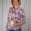 Larissa Shirt/Floral Terrain Chalk